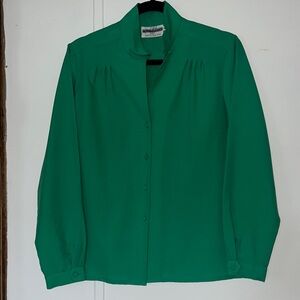 Chic Green Blouse for Women
